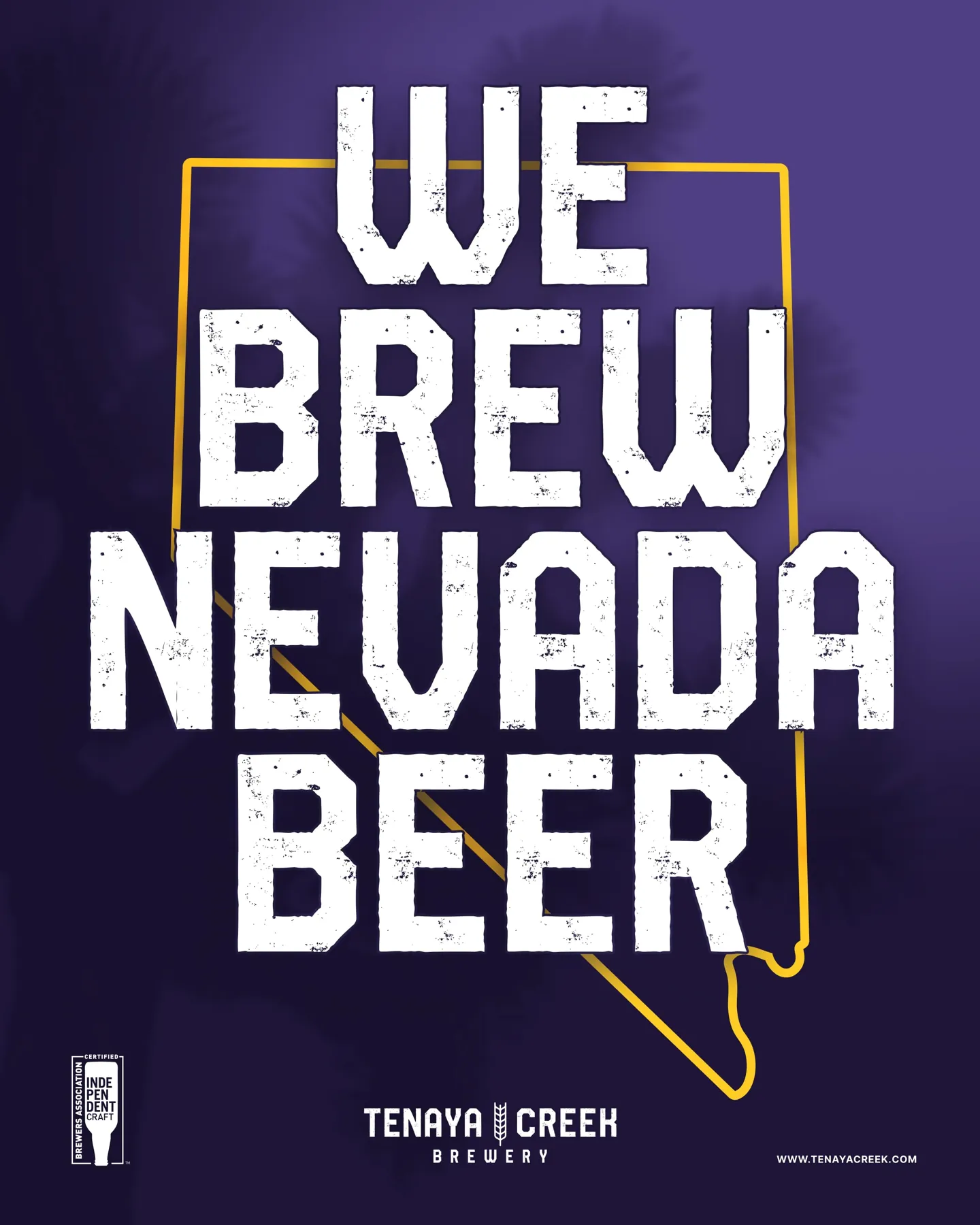 We brew Nevada beer · Brand campaign