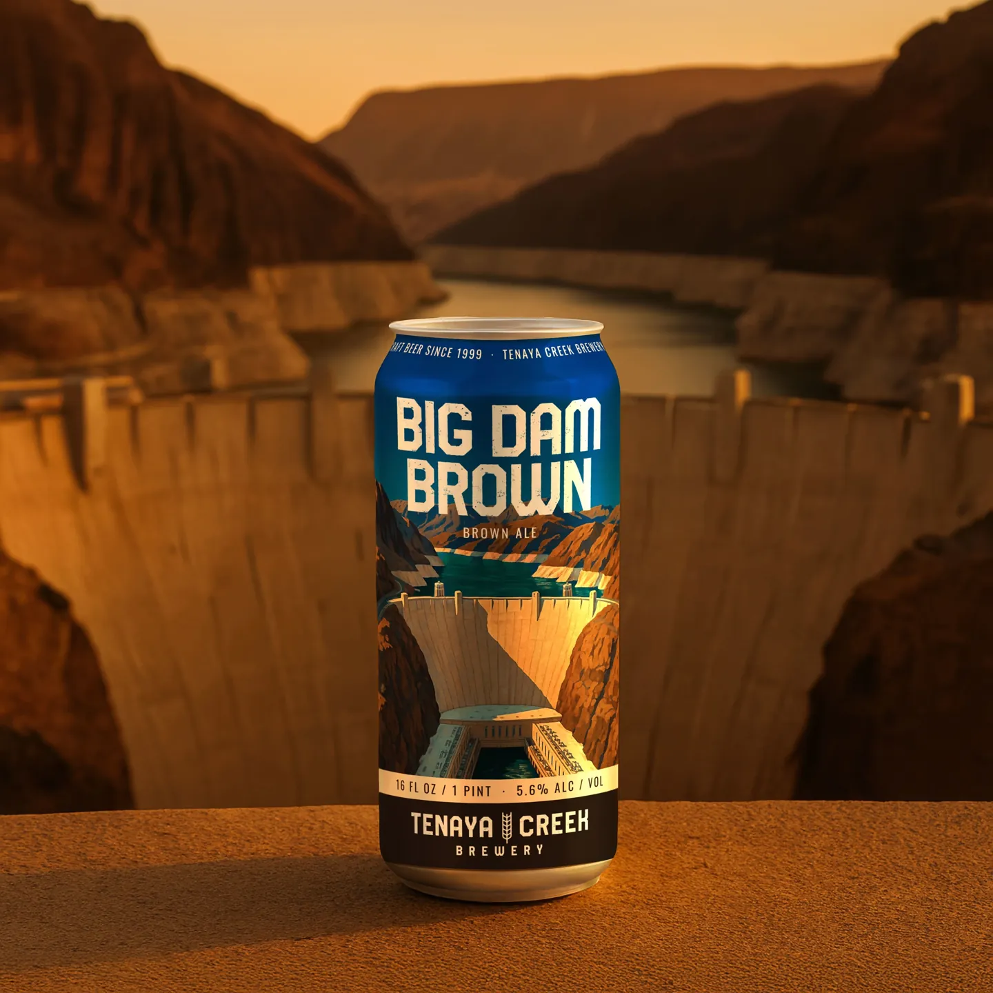Big Dam Brown · Hoover Dam presentation
