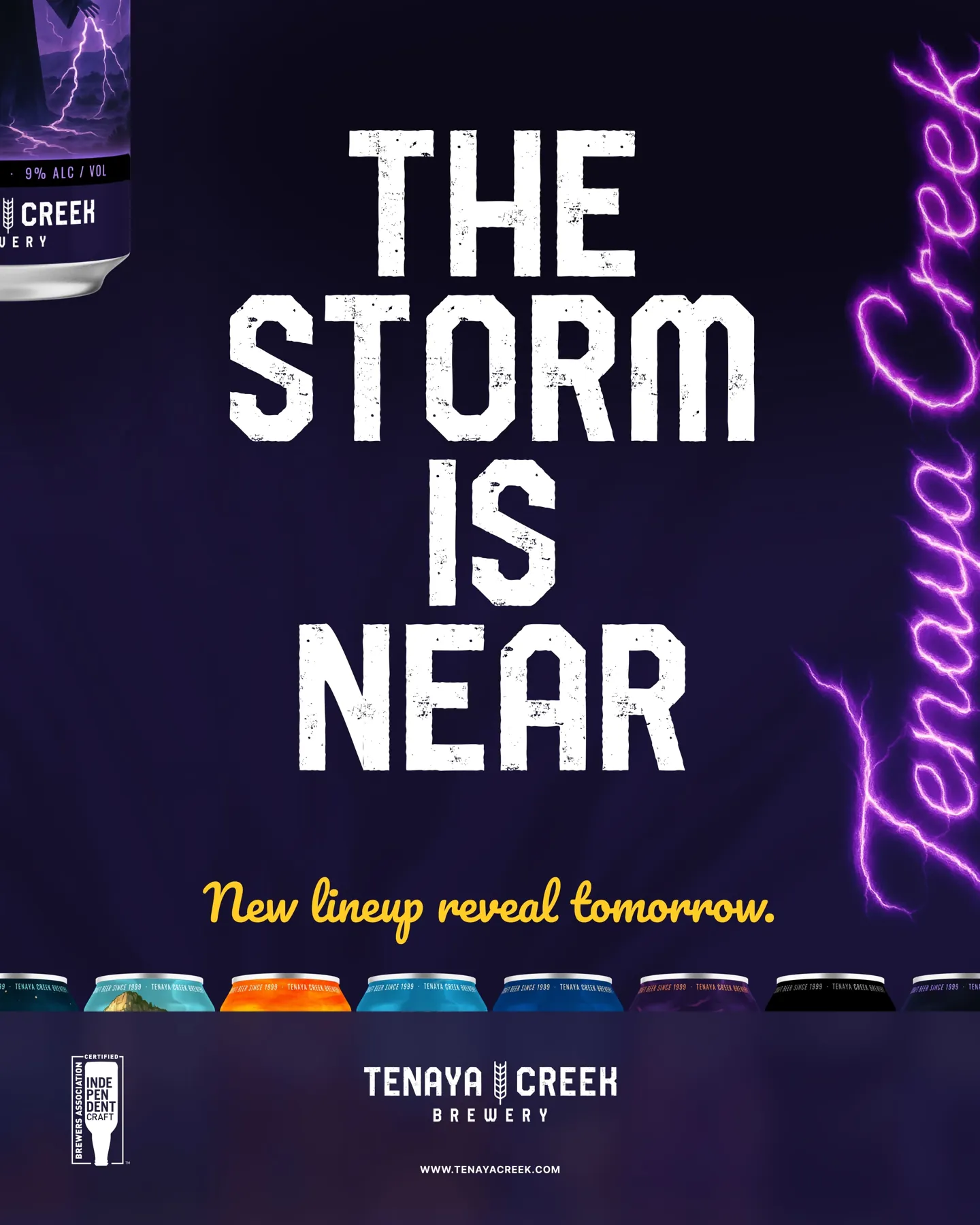 The storm is near · Collection campaign