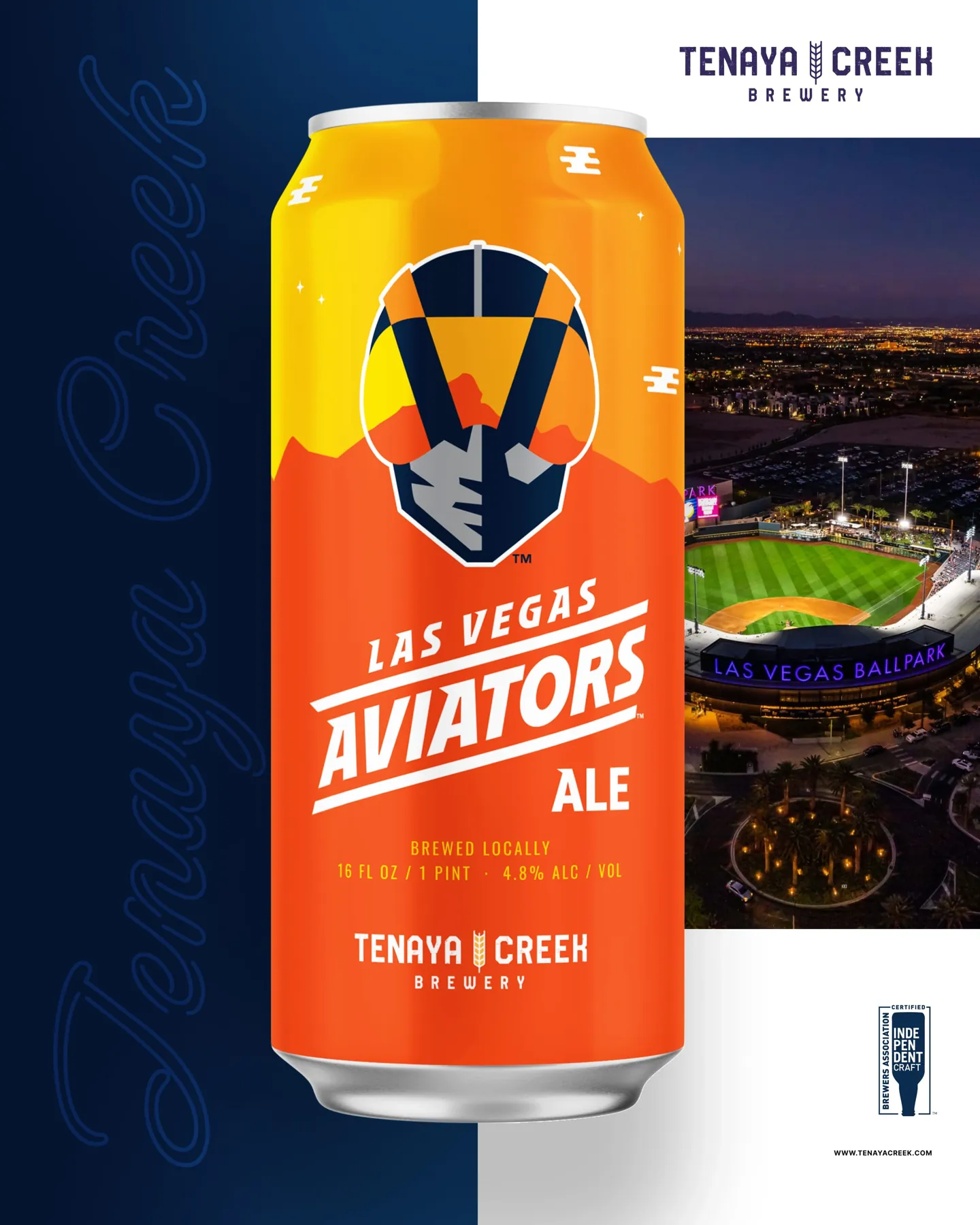 Las Vegas Aviators Ale · Special can design